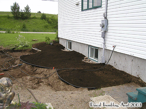 Add topsoil to your garden bed