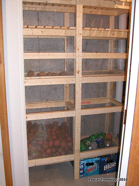 Building Cold Storage room - Home storage ideas - Storage shelf - Canned food storage - Home refrigerated room - Food storage facilities