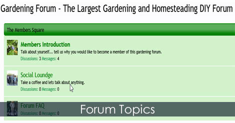 Gardening Homesteading Forum Topics