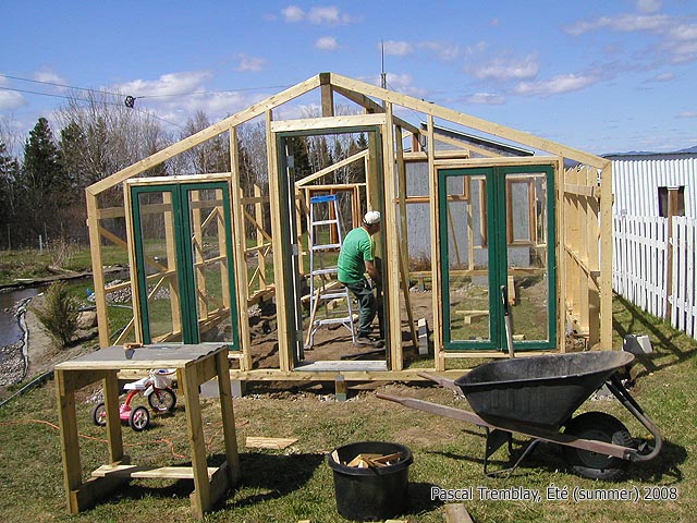 Greenhouse from Old Windows - Planning wood greenhouse - Greenhouse Structure