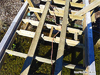 Garden bridge deck - Arched footbridge plan - How to Build an Arched Footbridge - Pond bridge frame