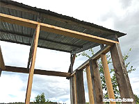 Build a Wood Shed From The Foundation to The Roof - How To Build A Wood Log Store
