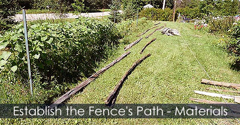 How to build a Split Rail Fence Steps with pictures - Rustic Garden fence ideas