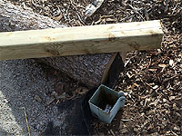 Metal Post Holders for Securing Fencing - How to brace garden fence post