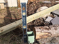How to drive a fence post spike into the ground - How to fix sturdy fence posts