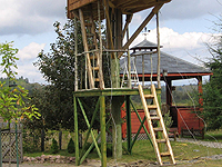 treehouse railings and ladders