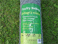 Chicken wire for chicken coop - Fencing chicken ark with chicken wire or poultry netting