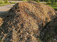 Landscaping Mulch - How to make mulch with wood chip