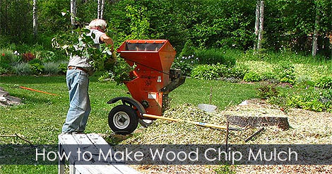 Wood chips - Sheet Mulching Materials Woodchips - How to make wood chip mulch