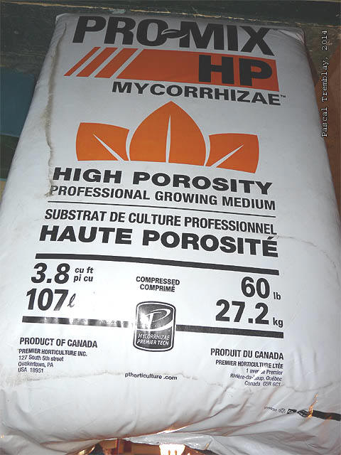 Pro Mix HP High porosity - Promix Professional growing medium - Pro mix Hp with mycorrhizae