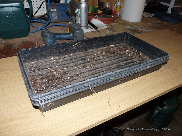 Seedling starter tray - Seed starting equipment - Plastic plant tray