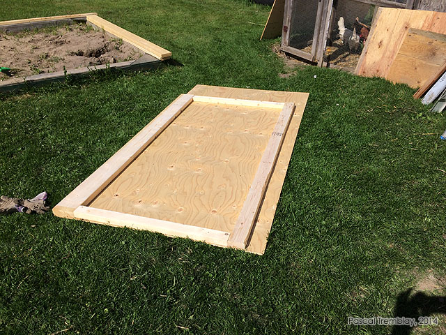 Assembling shed door parts - Backyard Shed door idea