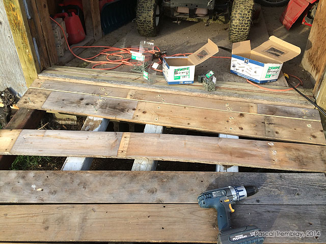 Decking a shed ramp - How to build a shed ramp
