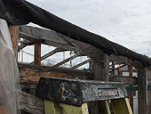 Greenhouse plastic cover protection