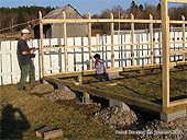 Uk Wooden Greenhouse Framing - How to frame a Wooden hobby greenhouse