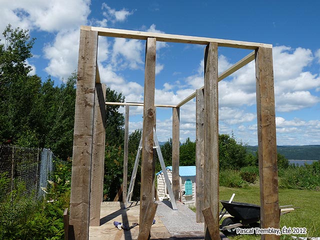 Firewood storage - Firewood shed building idea