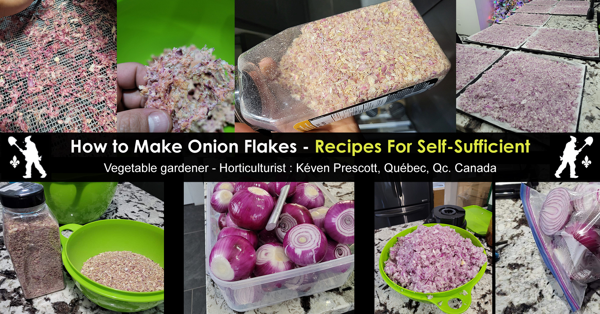 How to Make Onion Flakes Recipes for SelfSufficient