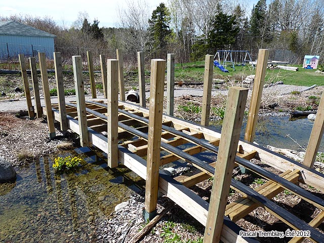 Water Garden Bridge Plans - Garden Bridge Deck Building Instructions