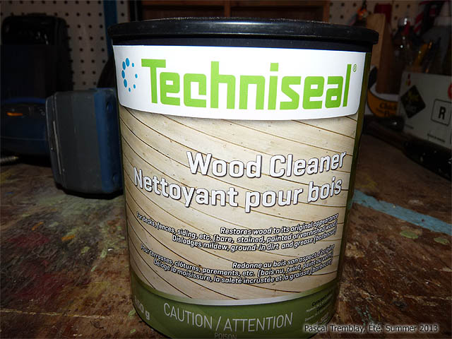Techniseal Wood Cleaner - Wood cleaner Powder - Deck cleaner