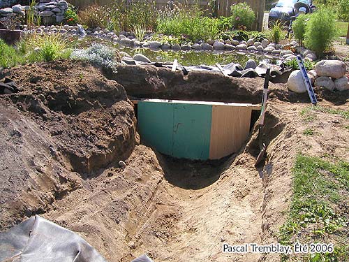 How to build a Backyard Stream - Creek headwaters - cascading creek - water garden stream