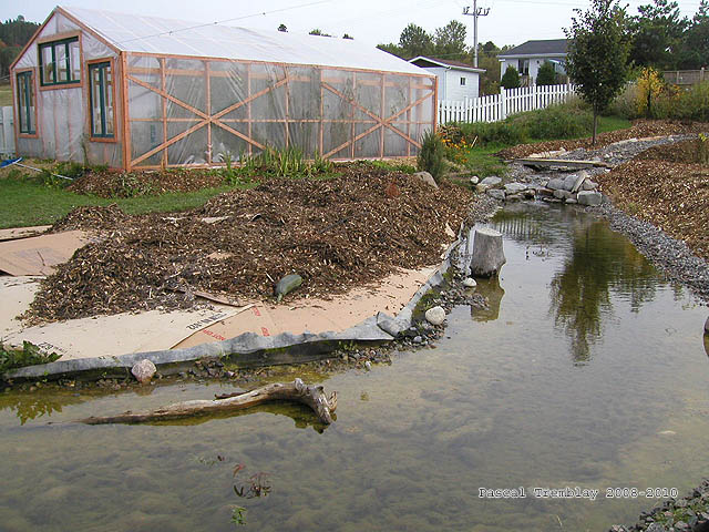 Flower bed for Stream Banks - Landscape creek banks