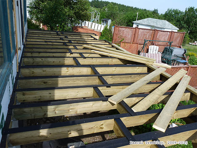 Installing Deck boards - Decking - How to Build Deck - Patio Building Plan - Terrace building plan