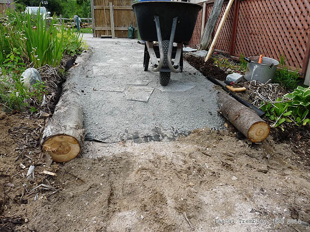 Amnager un Sentier ou Chemin ou Alle pour jardin - Construire un sentier en gravier