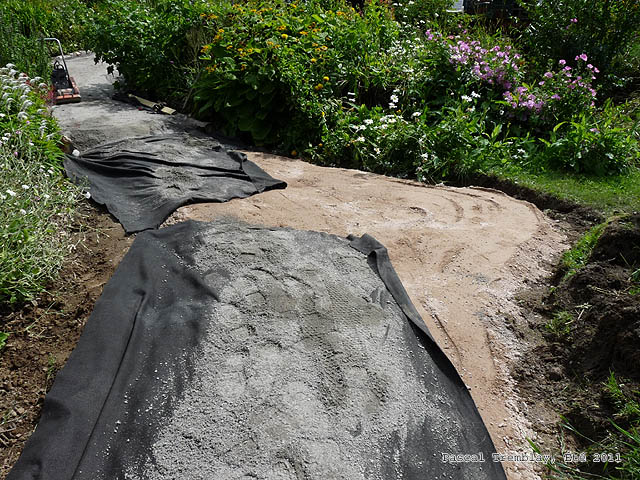 Ides de sentiers alles au Jardin - Gravier et criblure de pierre pour sentier