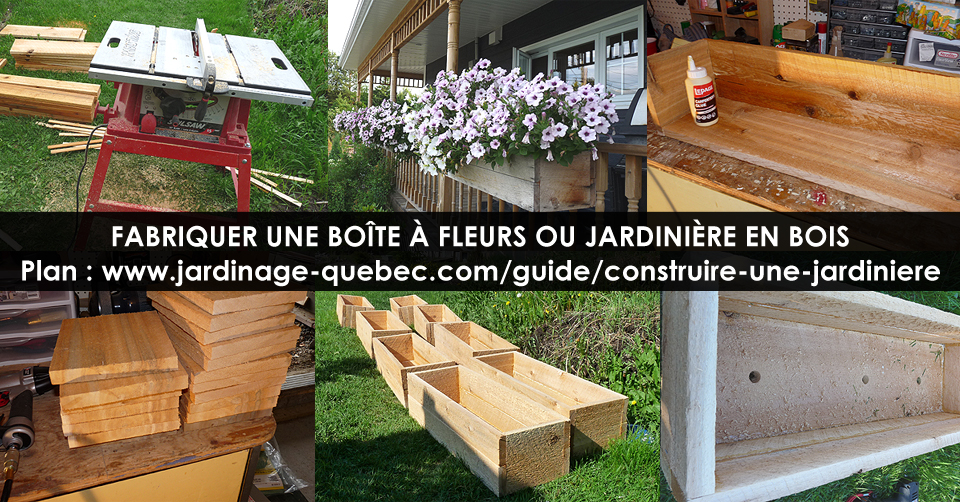 Boîte à fleurs