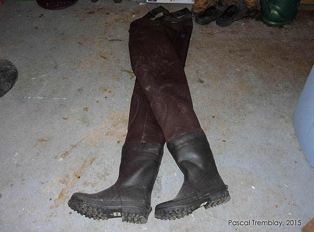 Bottes impermables longues pour la pche - Bottes pour entretien de bassin de jardin