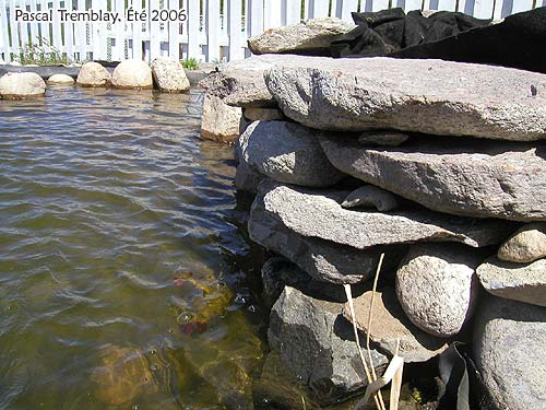 larmier pour bassin - Aménager une Cascade d'eau au jardin - Chute au bassin extérieur
