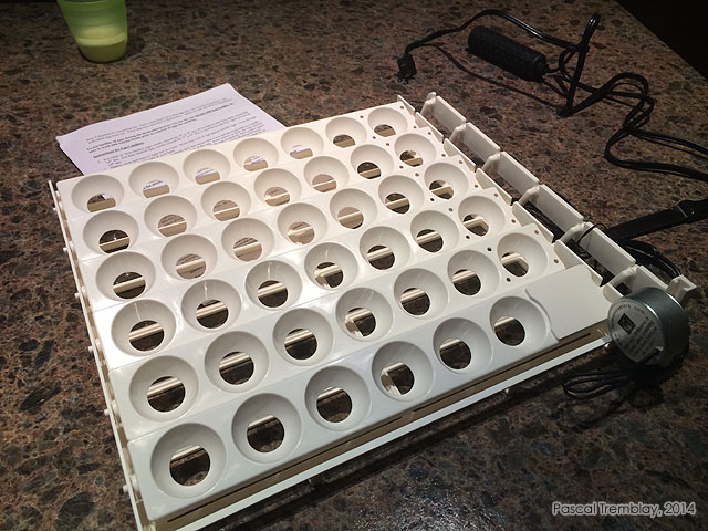 Tourneur et Couveuse automatique - Rotation des oeufs de poules - Tourneur pour incubateur