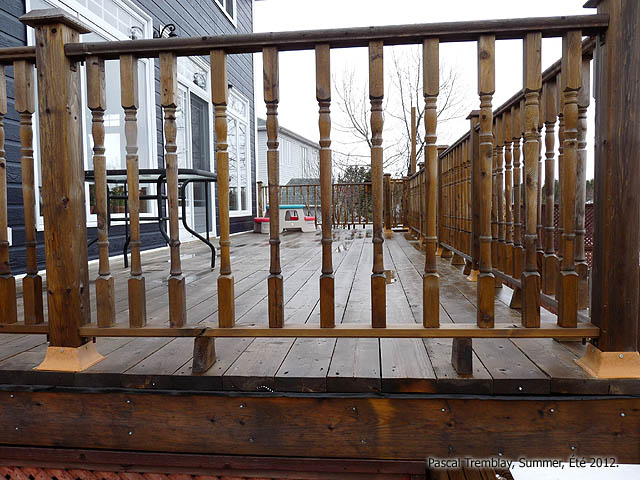 Garde-corps - Terrasse sur�lev�e