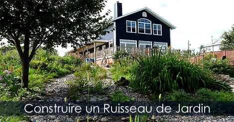Guide de Jardinage Aquatique - Plan et étapes de construction d'un Ruisseau de Jardin