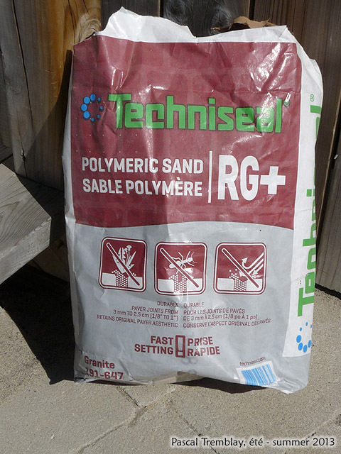 Sable Polymre Techniseal - Pose de sable polymre pour Pav