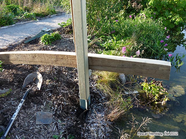 Piliers Pont pour Jardin d'eau - Faire un pont facilement - Kit de Pont d�coratif