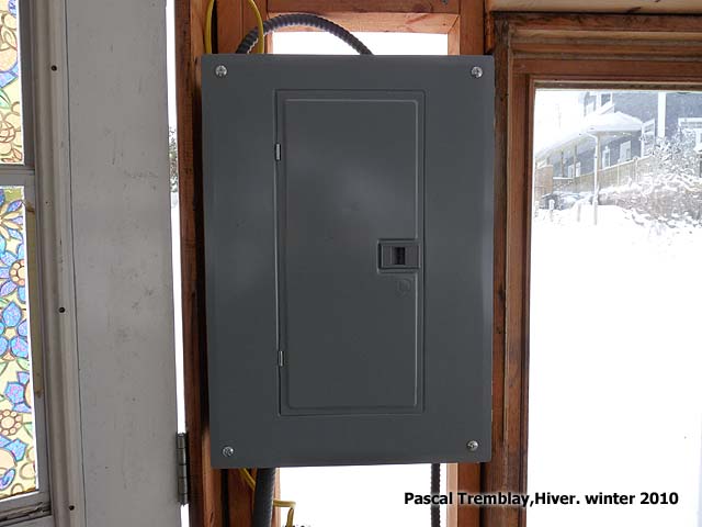 Construire Serre - lectricit et systme de chauffage pour serre - Bote lectrique serre -
