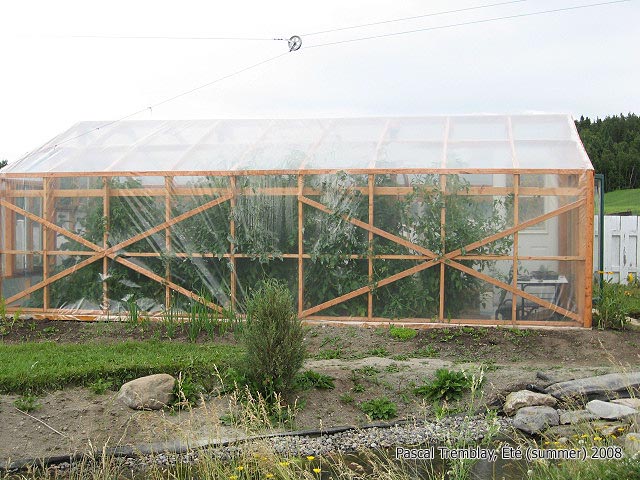 Fabriquer une Serre de jardin en bois