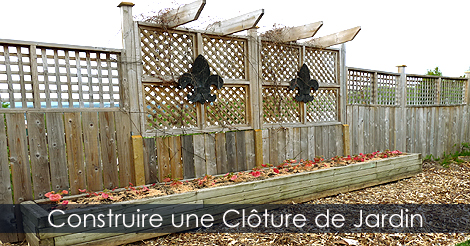Comment contruire une clôture en bois
