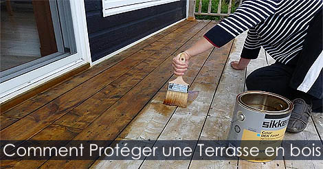 Rev�tement pour terrasse - Comment prot�ger le bois d'une terrasse - Teinture pour bois ext�rieur