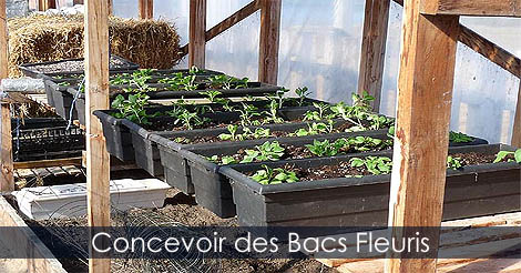 Créer des bacs à fleurs - Conseils Conception de bacs fleuris