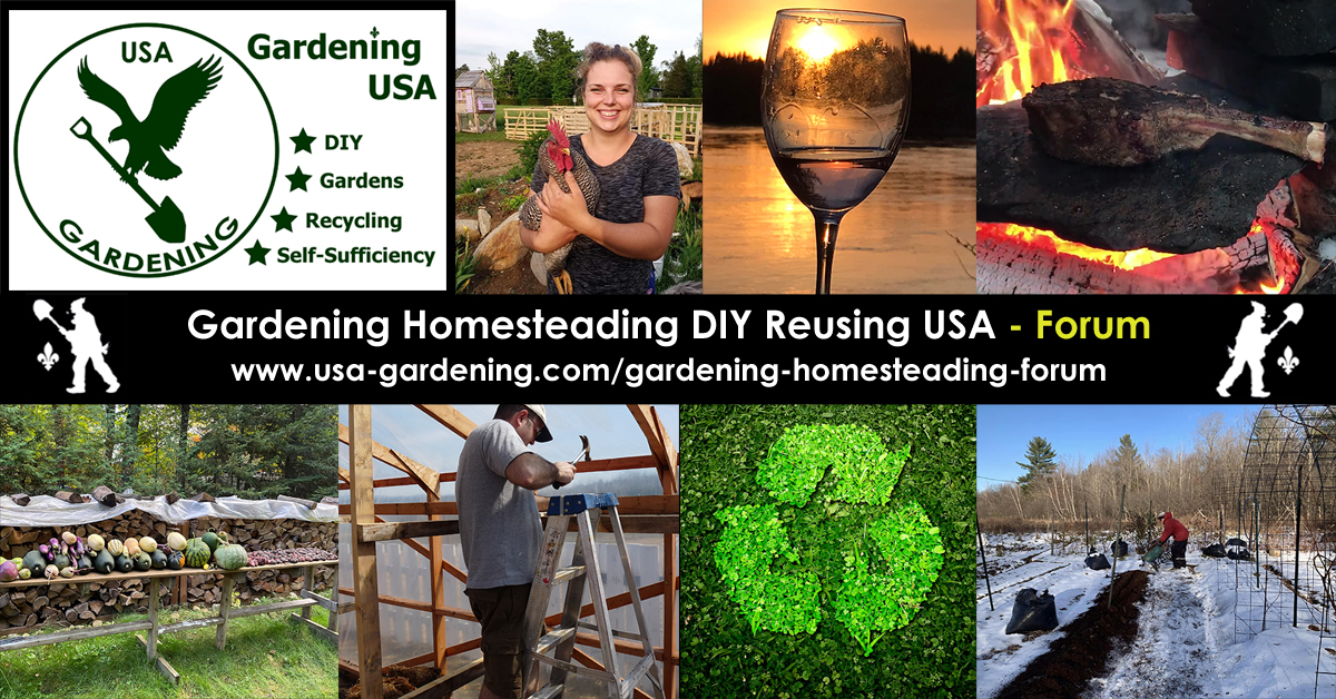 Gardening Homesteading DIY Reusing Forum
