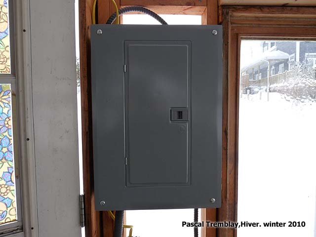 Greenhouse electrical box - Greenhouse heater system - Greenhouse lamps