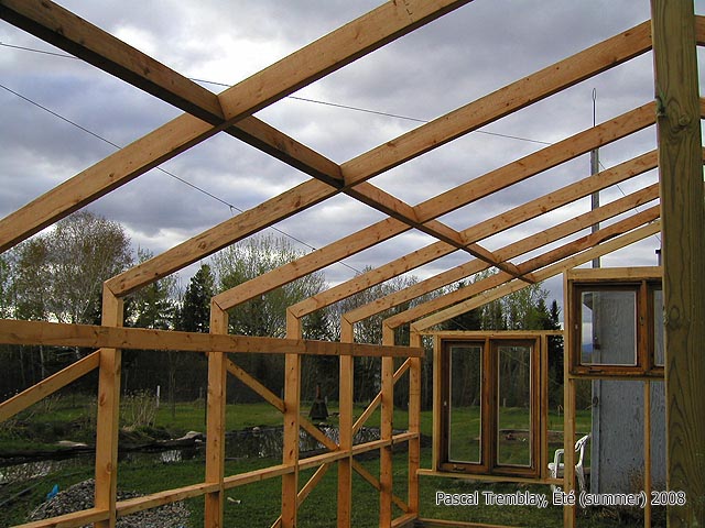 Greenhouse frame kit - Installing the polyethylene sheeting