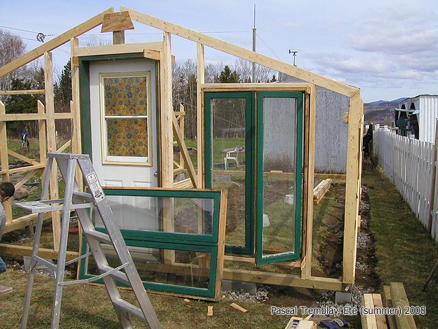 Hoop house Plans - Greenhouse front and rear frame - Build Greenhouse Frame