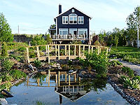 Garden bridge building steps instructions plans designs ideas - Garden stream kit and supplies