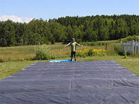 Firestone 45 mil EPDM Pond Liner - Material for garden stream project - How to landscape a garden stream