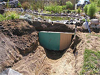 Pond Overflow System - How to build a pond overflow - Pond discharge