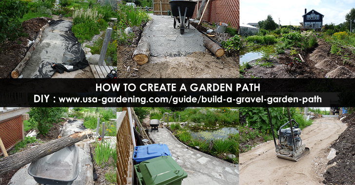 How To Build A Gravel Path Steps, How To Create A Gravel Garden Path