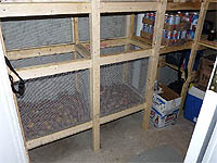 How to build a root cellar - Cold room in basement - Building canning room